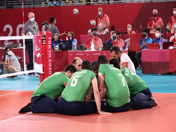 والیبال نشسته چهارجانبه ترکیه| برتری تیم ملی ایران برابر تیم (الف) ترکیه