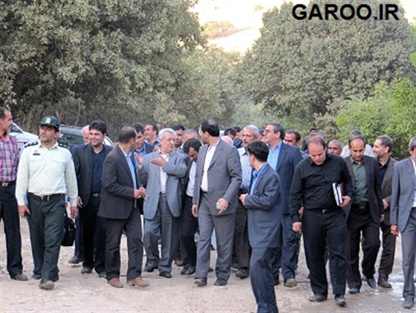 بازدید استاندار همدان از سراب گیان نهاوند + تصاویر