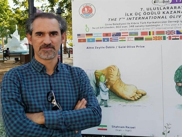 کاریکاتوریست معروف اردبیلی در سانحه رانندگی جان باخت