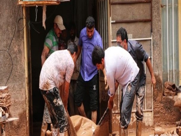 همت والای ۵۹۷ جهادگر بسیجی در سیل رفسنجان/ لزوم تأمین ۵۲ کانکس برای خانواده‌هایی که منازلشان تخریب شده است