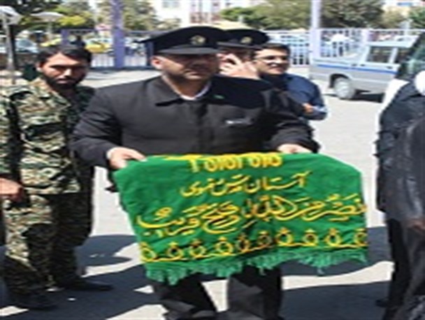 حضور سفیران حرم رضوی در شهربابک