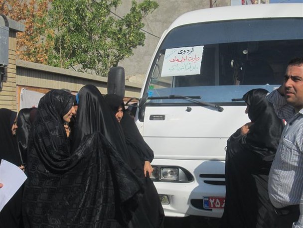 مشهد الرضا میزبان دانش آموزان زیارت اولی شهرستان گرمه