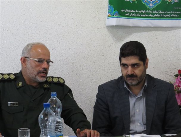 جلسه ستاد هماهنگی دفاع مقدس با حضور مسئولان کوچصفهان وسنگر در سپاه سلمان برگزار شد+تصاویر