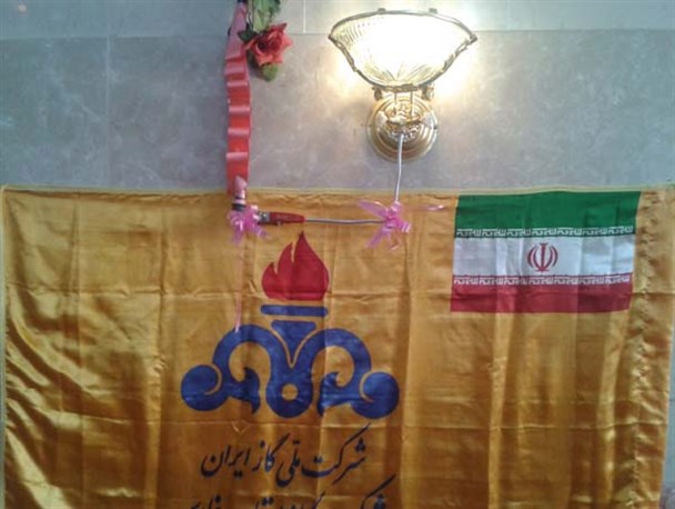 گاز دهستان سیمکان بوانات بعد از 5 سال افتتاح شد+تصاویر