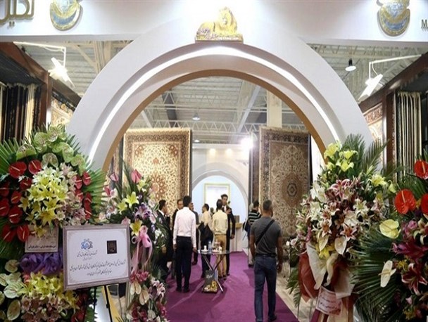 حضور تولیدکنندگان برتر آران و بیدگل در نهمین نمایشگاه بین المللی فرش ماشینی تهران + تصاویر