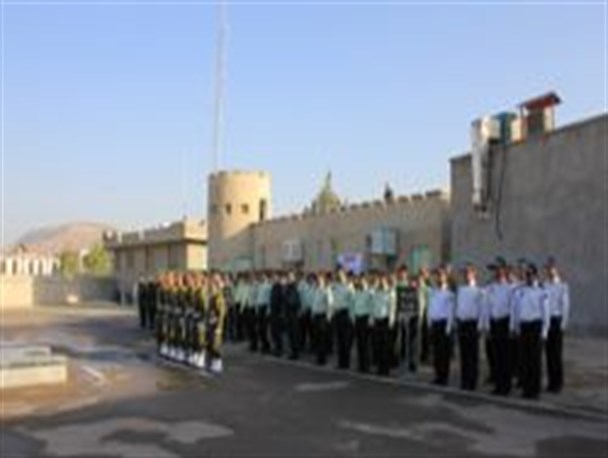 برگزاری صبحگاه مشترک به مناسبت هفته نیروی انتظامی در شهرستان چرداول