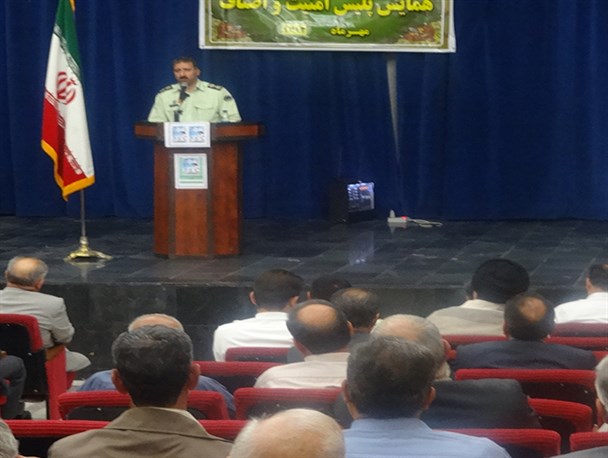 همایش « پلیس، امنیت و اصناف» در کنگاور برگزار شد