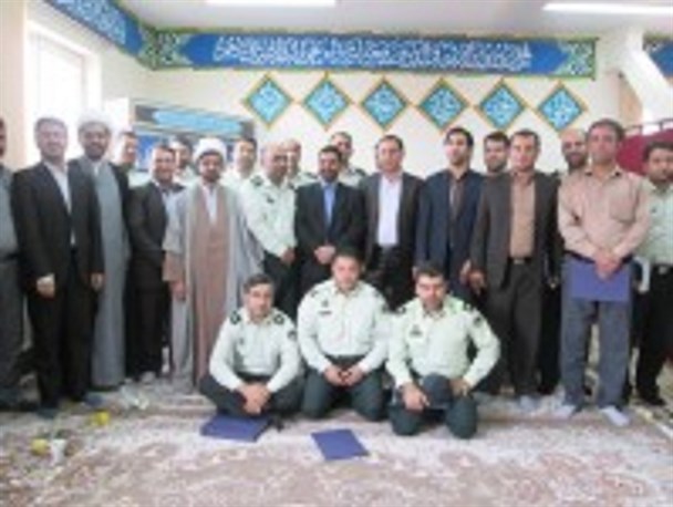 نشست مشترک نیروی انتظامی و مسئولین قوه قضائیه شهرستان آبیک