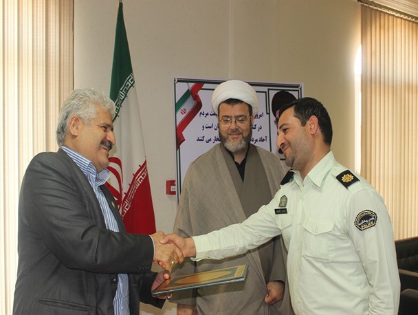 تقدیر بخشدار کهریزک از فرماندهان نیروی انتظامی شهرستان ری/گزارش تصویری