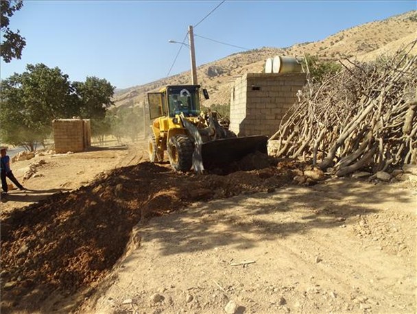 پروژه بازگشایی و زیرسازی معابر روستای انجیره بزودی تکمیل می‌شود+تصاویر