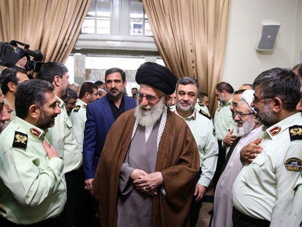 سردار سلیمانی کازرون در دیدار با رهبر معظم انقلاب