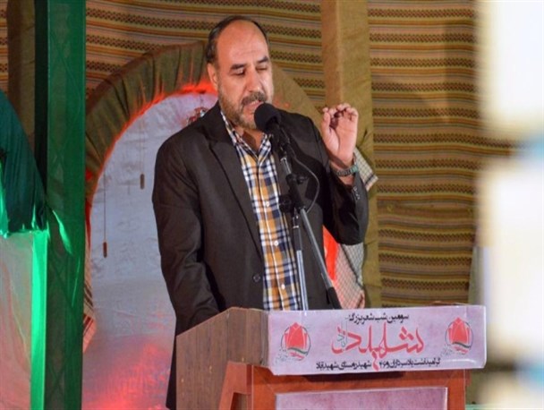 زمزمه شکوه مدافعان حرم در شهیدآباد خرمبید