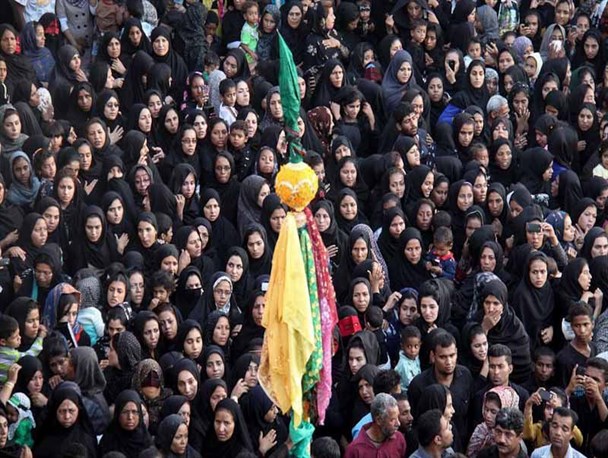 علم پیغمبر، پرشورترین آئین عاشورایی در هرمزگان