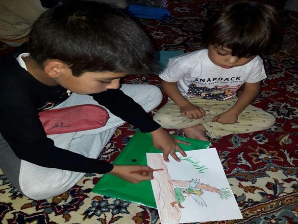 سوگواره کودکان‌ عاشورایی در گناباد برگزار‌ شد + تصاویر