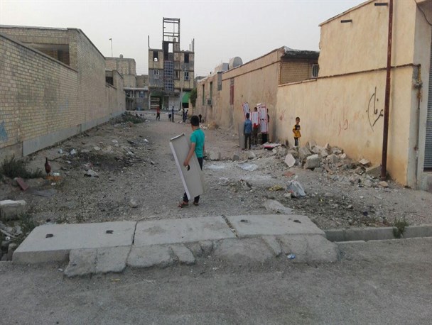 دوگانه زندگی و زباله/نارضایتی شهروندان دهدشتی از جمع آوری نامناسب زباله