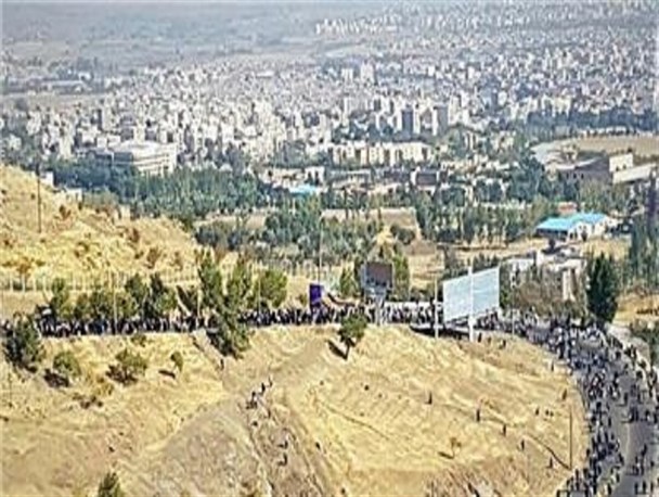 همایش بزرگ پیاده‌روی خانوادگی عاشورائیان در همدان برگزار شد