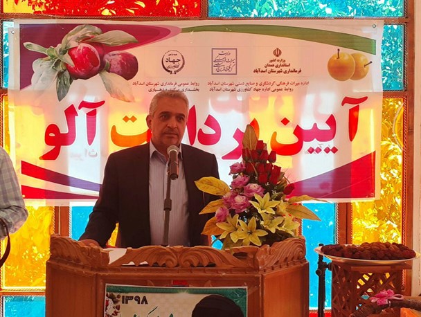 جشنواره آلو را در تقویم سالانه اسدآباد بگنجانید/ 10 درصد تولید آلوی استان مربوط به این شهرستان است