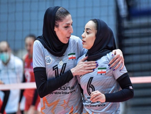 والیبال بانوان باشگاه های آسیا| زارع در جمع بهترین‌های جام بیست‌ویکم