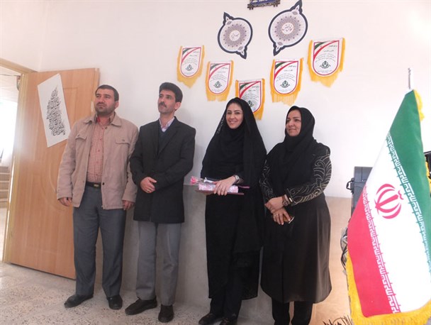 تودیع ومعارفه در سازمان دانش آموزی مانه وسملقان