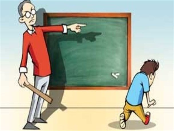 فیلم تنبیه بدنی دانش‌آموزان مربوط به دو سال پیش است/ معلم خاطی تنبیه شد