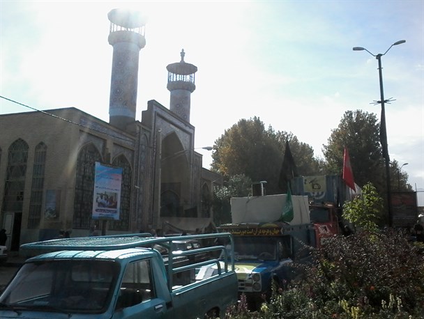 نخستین موکب اربعین از شهر عاشورایی مریانج عازم کربلا شد+تصاویر