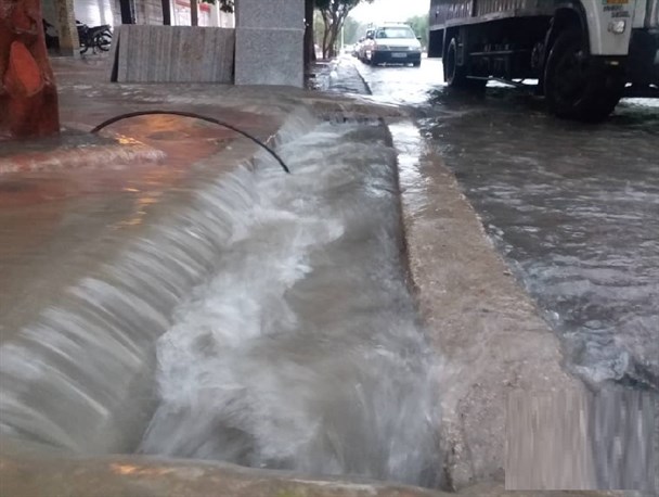 بارش شدید باران در بوشهر