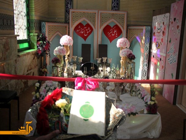 تصاویر/ افتتاح خانه عقد مهر در سمنان