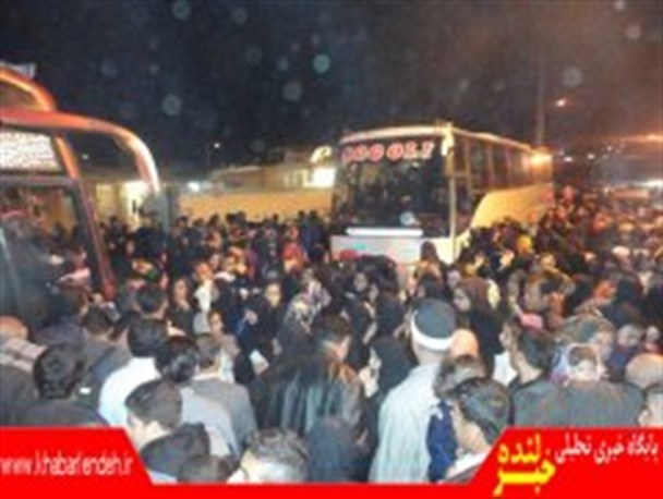 اعزام کاروان اربعین حسینی شهرستان لنده به کربلای معلی