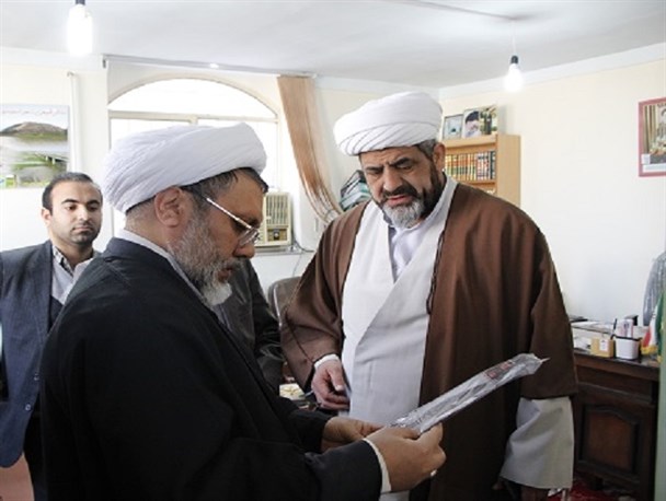دیدار رئیس کل دادگستری استان اردبیل با امام جمعه اصلاندوز+تصاویر
