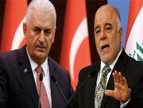 اظهارات العبادی قبل از سفر نخست وزیر ترکیه
