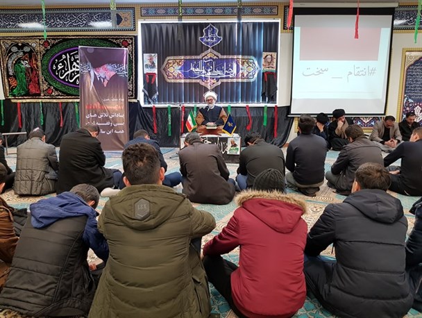 تجمع استکبار ستیزی دانشجویان دانشگاه پیام نور اردبیل+ فیلم