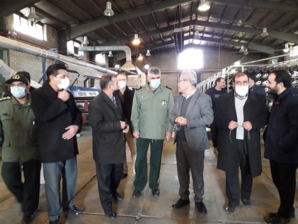 بازدید جانشین فرمانده سپاه انصارالمهدی(عج) استان زنجان از واحدهای تولیدی مشکل‌دار+ تصاویر