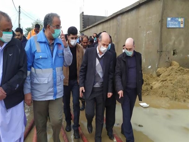 یکی از انبارهای ستاد بحران آبفای کشور در سیستان و بلوچستان مستقر می‌شود