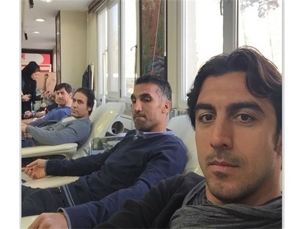 عکس/ جشن تولد مهدی رحمتی