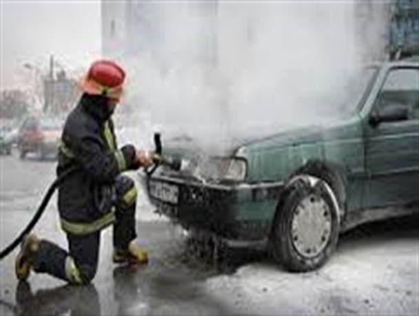 گاز سوز کردن دستی خودرو در خدابنده حادثه آفرید