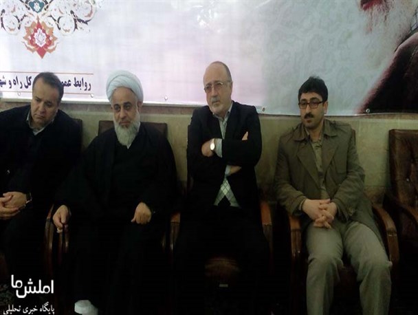فرماندار سابق برای افتتاح پروژه ها آمد+عکس