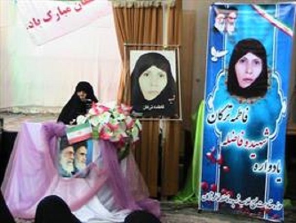 شهیده ترکان در حین تحصیل و کار از خانه داری غافل نشد