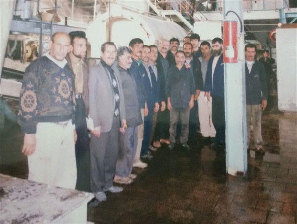 تصاویری از پرسنل کارخانه قند کوار در دهه 70