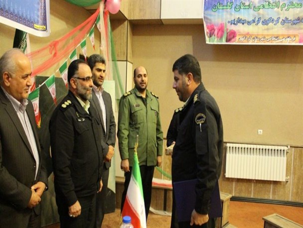علی اکبر خرمی فرمانده جدید ناجا در کردکوی+تصاویر