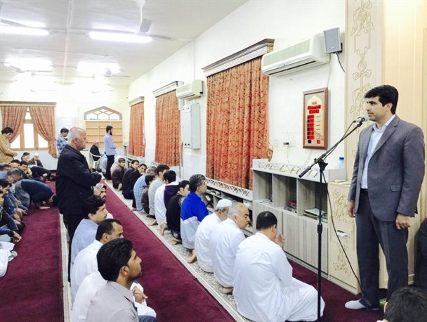 حضور برنامه ریزی شده تدبیری ها در نماز جمعه تشییع و تسنن قشم + تصاویر