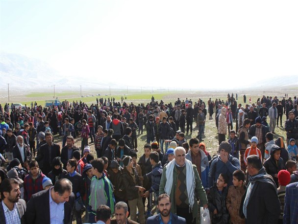 برگزاری همایش پیاده روی خانوادگی در دهستان منگشت باغملک+تصاویر