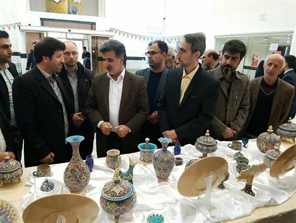 ۵۰تابلوی برجسته نقاشی و خطاطی در معرض دید علاقمندان قرار گرفت