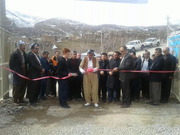 پروژه تفریحی - گردشگری روستای (رشید قلعه) بانه افتتاح شد+ تصاویر
