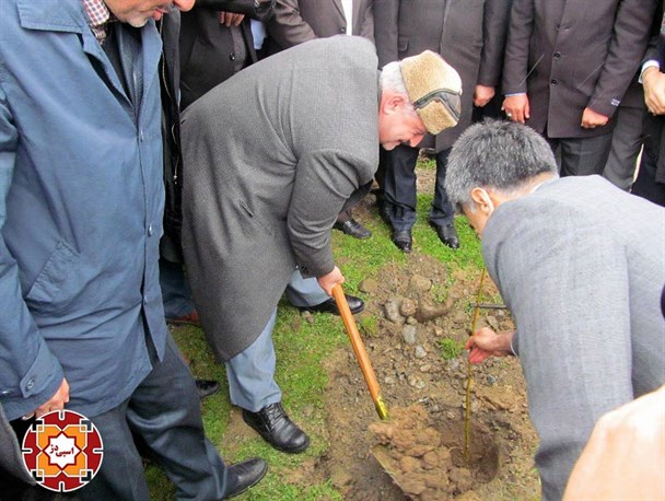 آیین روز درختکاری در آق قلا برگزار شد + تصاویر
