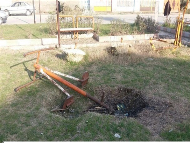 تنها پارک روستای سالیکنده را دریابید+تصاویر