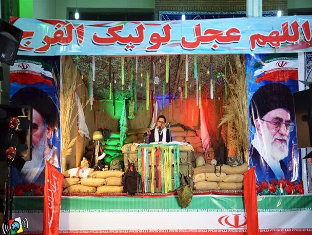 یادواره شهدای مدافع حرم در رضی آباد شهریار + تصاویر