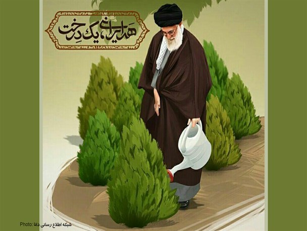 پوستر/هر ایرانی یک درخت
