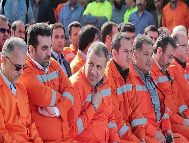 شهرداری اهواز، نارنجی شد؛گام بعدی باید مدیریت جهادی باشد+عکس