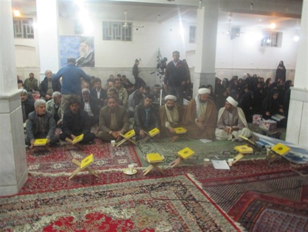 برگزاری محفل نورانی انس با قران کریم در شهر مشکان