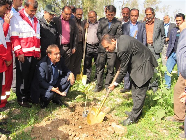 برگزاری مراسم روز درختکاری در شهرستان لنده+ تصاویر